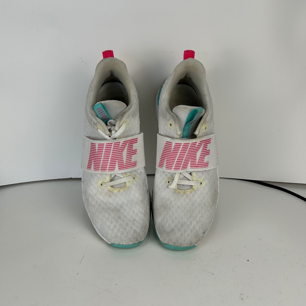 Nike Renew In-Season TR 9 Womens Training Shoes White Pink Teal CW7022-100 9.5